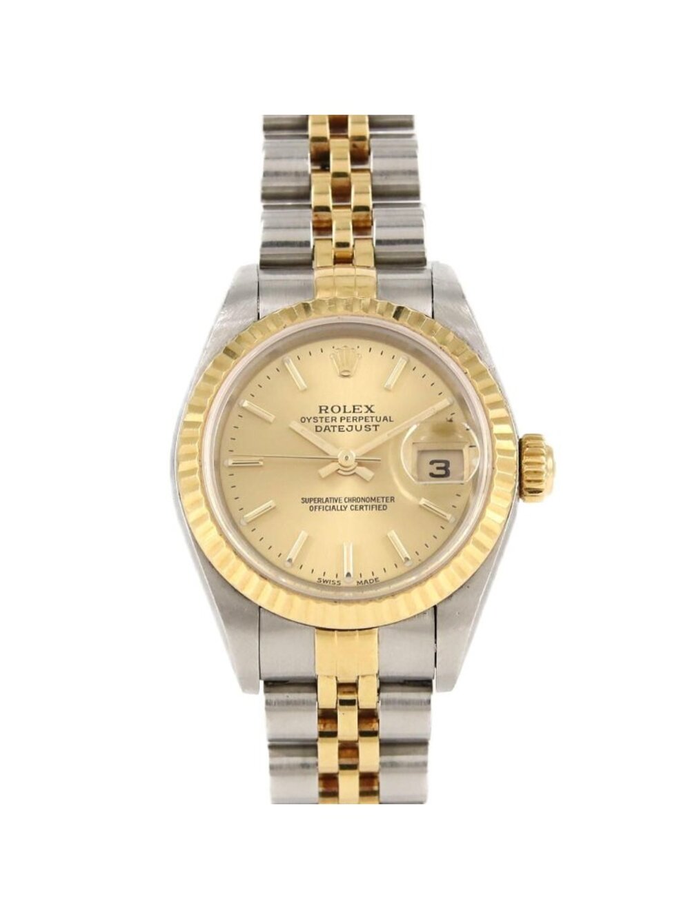 Rolex Datejust Automatic Watch Gold